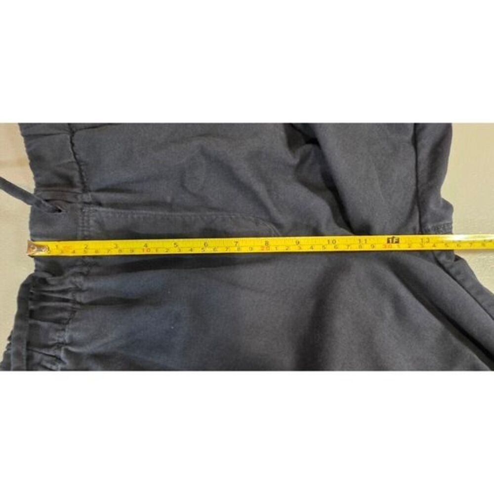 COS Mens S Navy Linen Blend Drawstring Elastic Waist Pull On Pants - Picture 8 of 13